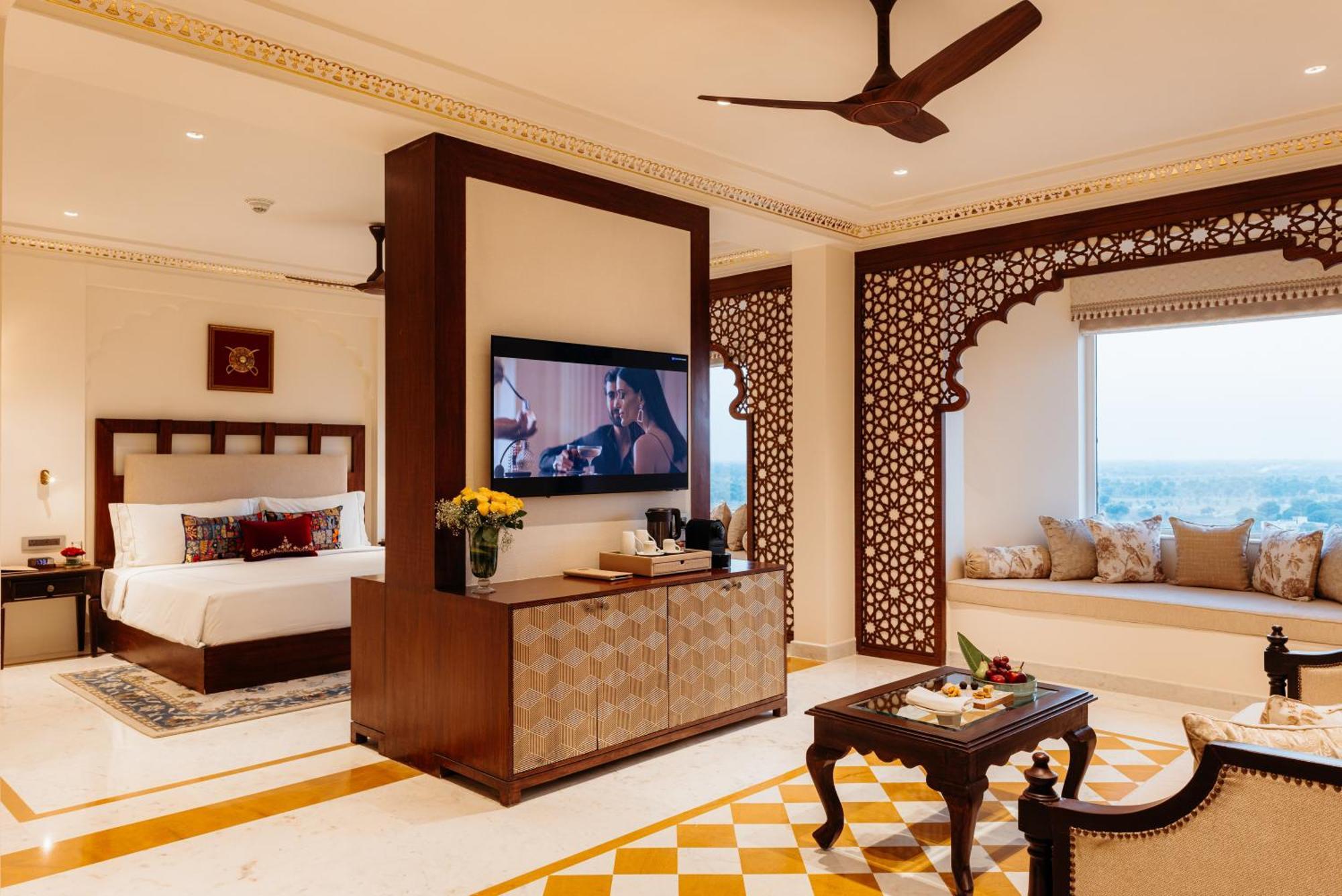 Jewel Bagh One Bedroom Suite - Complimentary usage of Mini Bar once during the stay, Complimentary Airport Pickup and Drop or Local pickup up with 20 KM radius